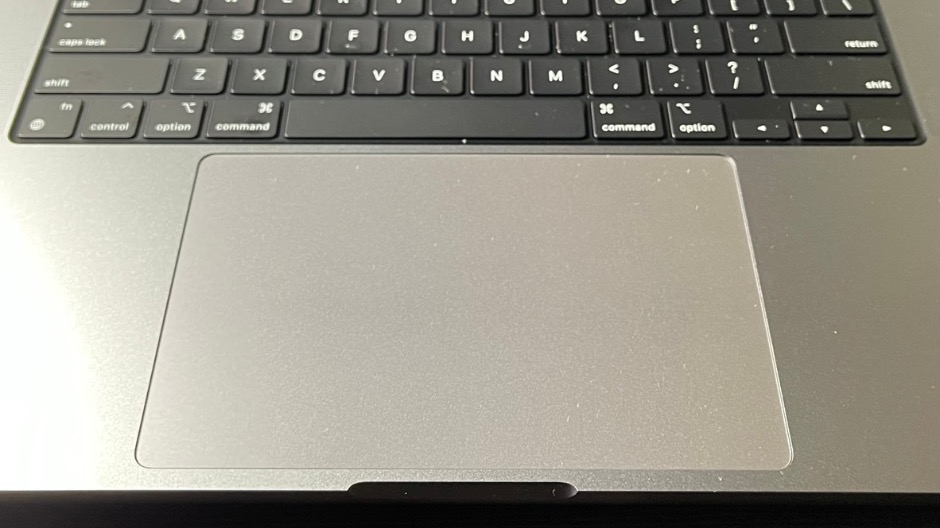 MacBook Proのトラックパッド