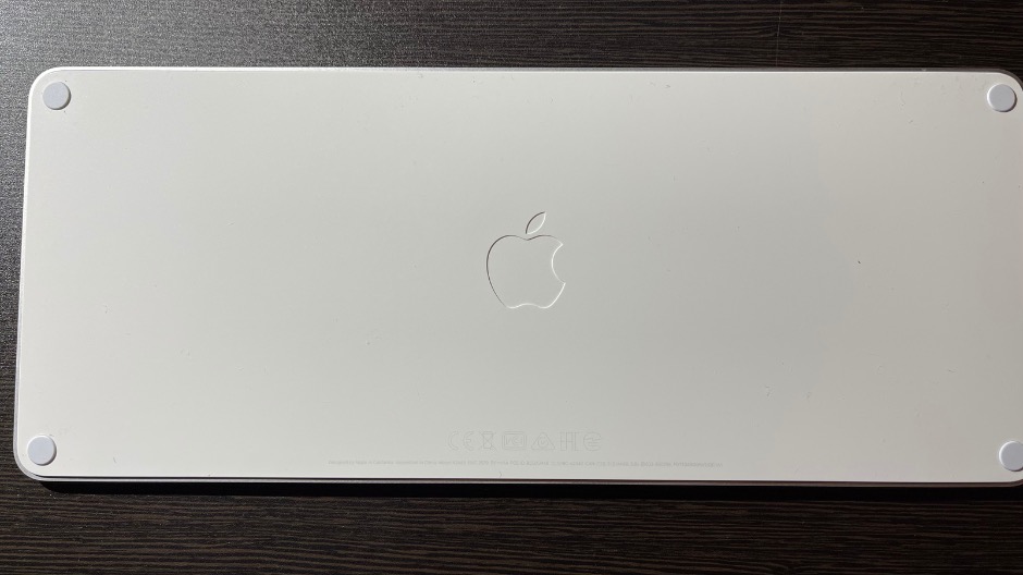キーボードの裏面