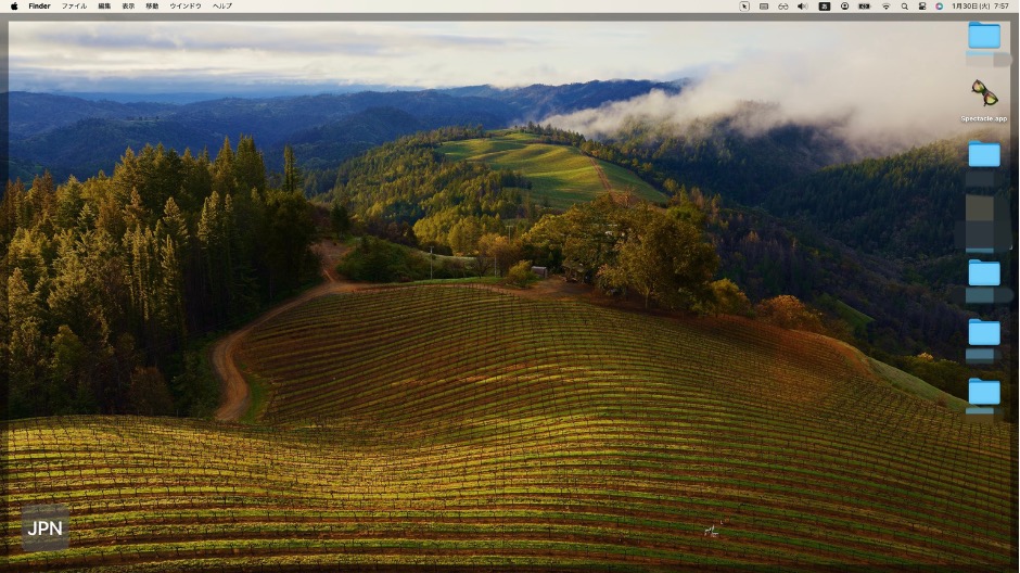 Macデスクトップ上アイコンを１クリックで非表示・表示する方法の画像-3