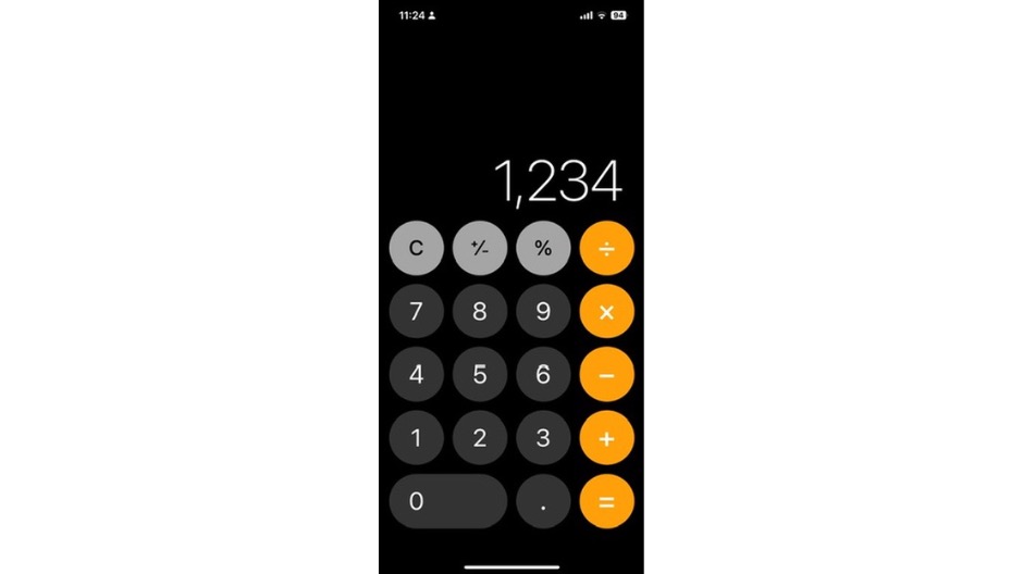 iPhoneの電卓で再計算する方法の画像-4