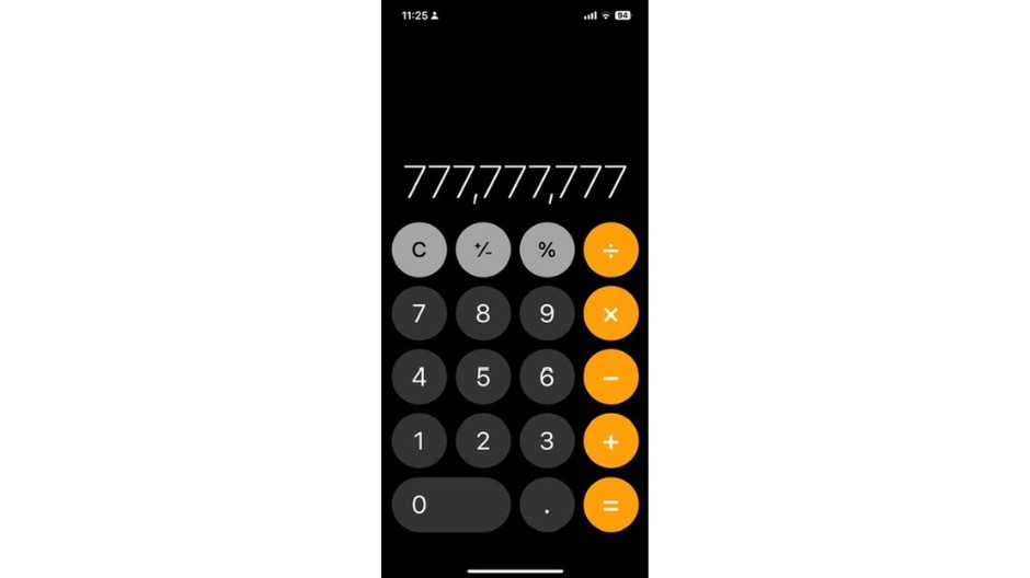 iPhoneの電卓で再計算する方法の画像-6